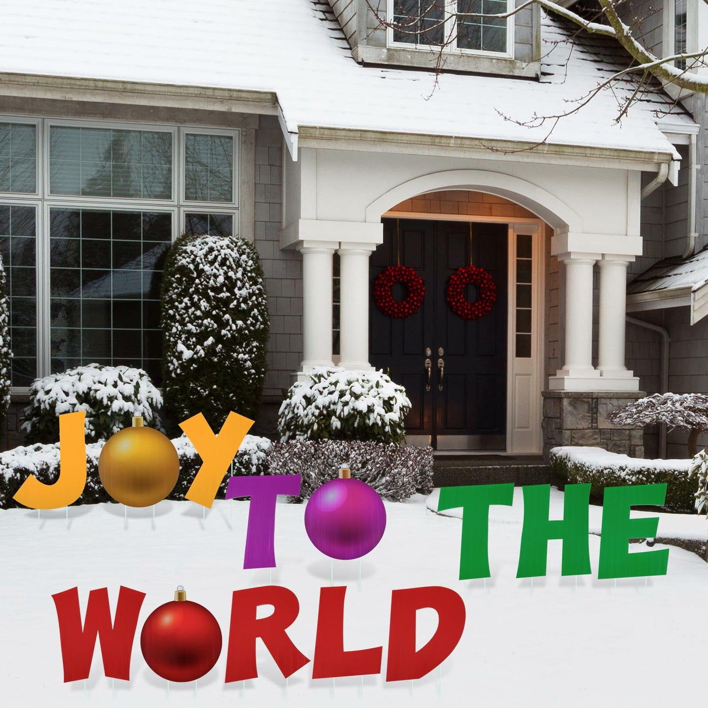 Menkxi 13 Pcs Christmas Yard Decorations Religious Lawn Sign Outdoor