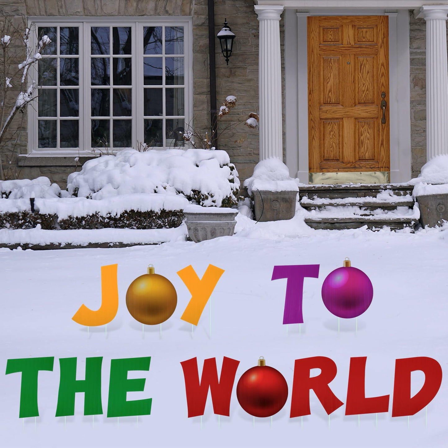 Menkxi 13 Pcs Christmas Yard Decorations Religious Lawn Sign Outdoor