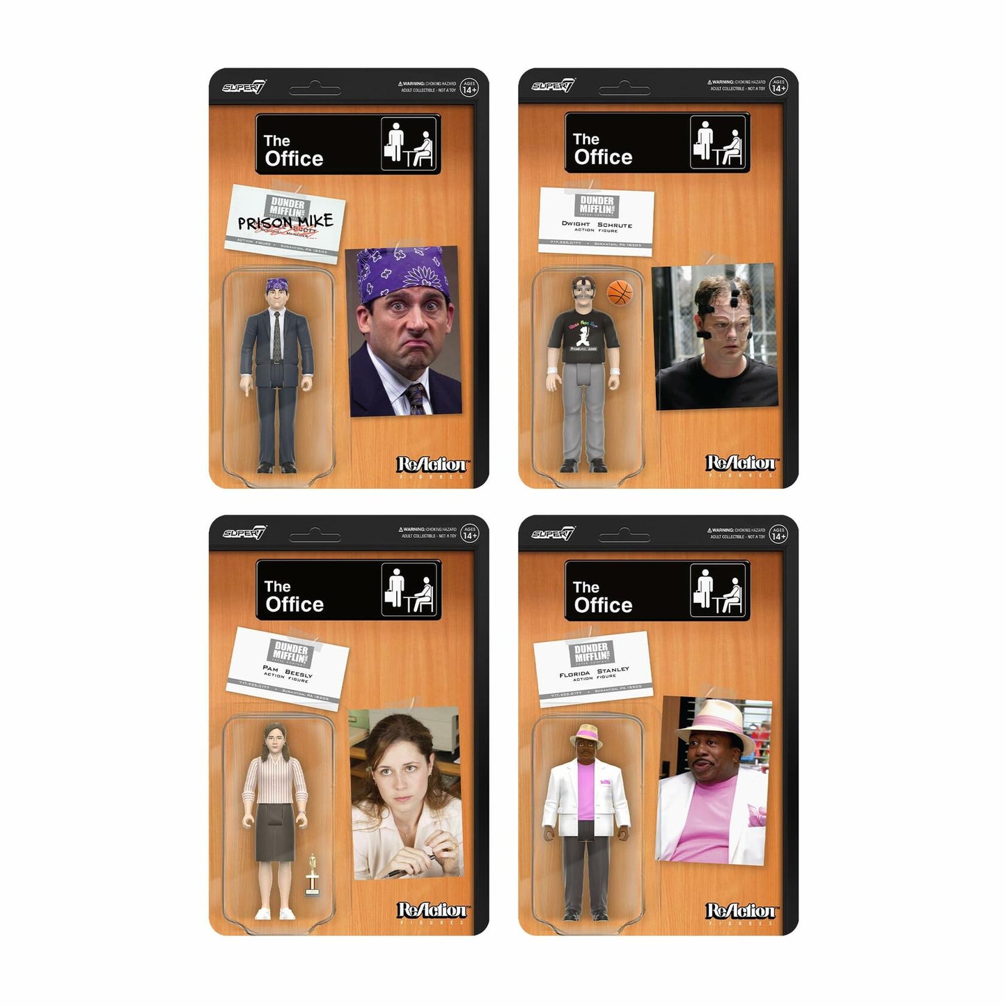 Super7 The Office Pam Beesly Dundie 3.75" Action Figure Accessory
