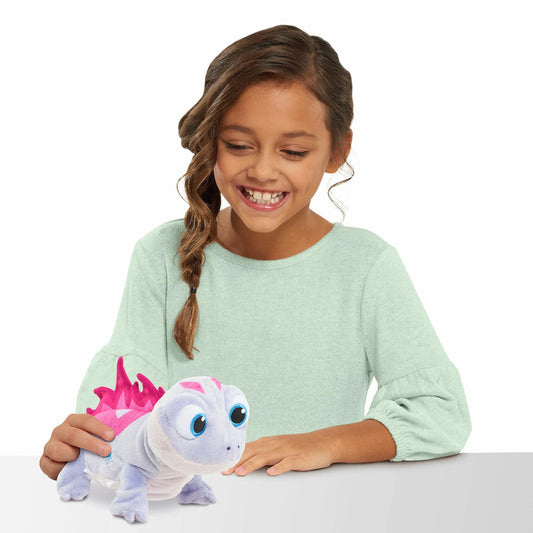 Just Play Disney Frozen 2 Bruni Salamander Plush Walk Glow Lights Sounds