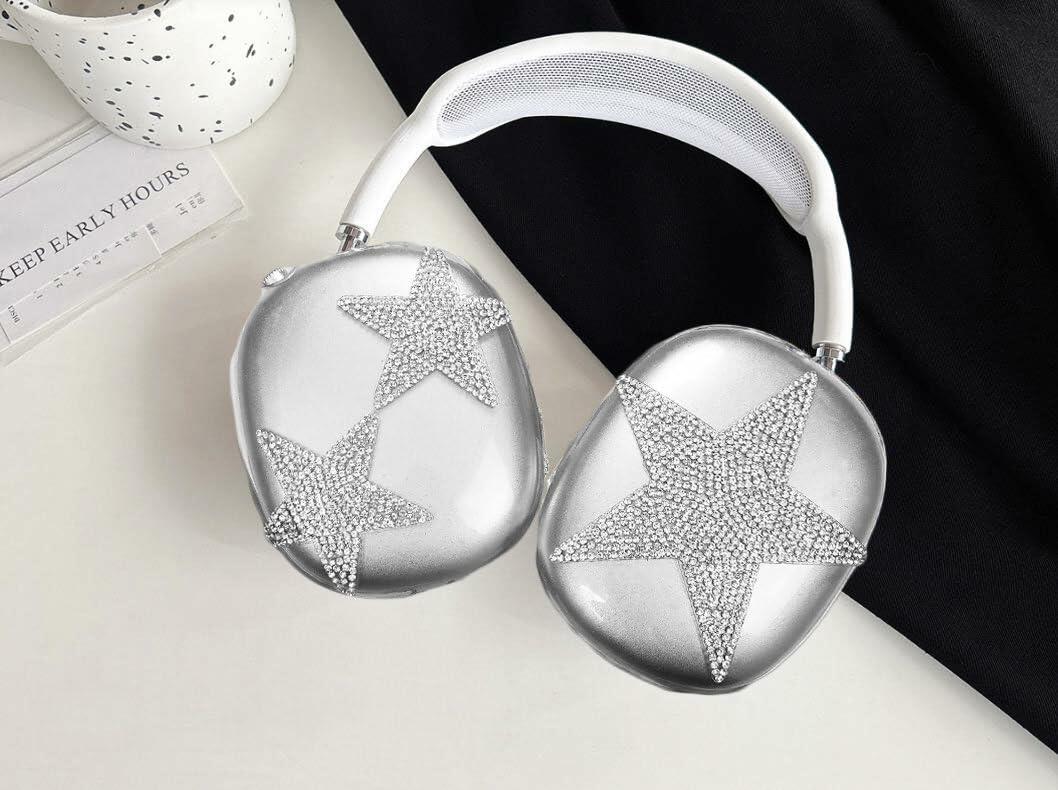 Case Cover for Apple AirPods Max 2024/2020 Shining Stars Soft Protective