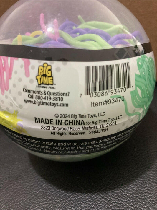 Toyplanet Noodle Ball -Stretchy Noodles For Silly Fun BRAND NEW~SEALED