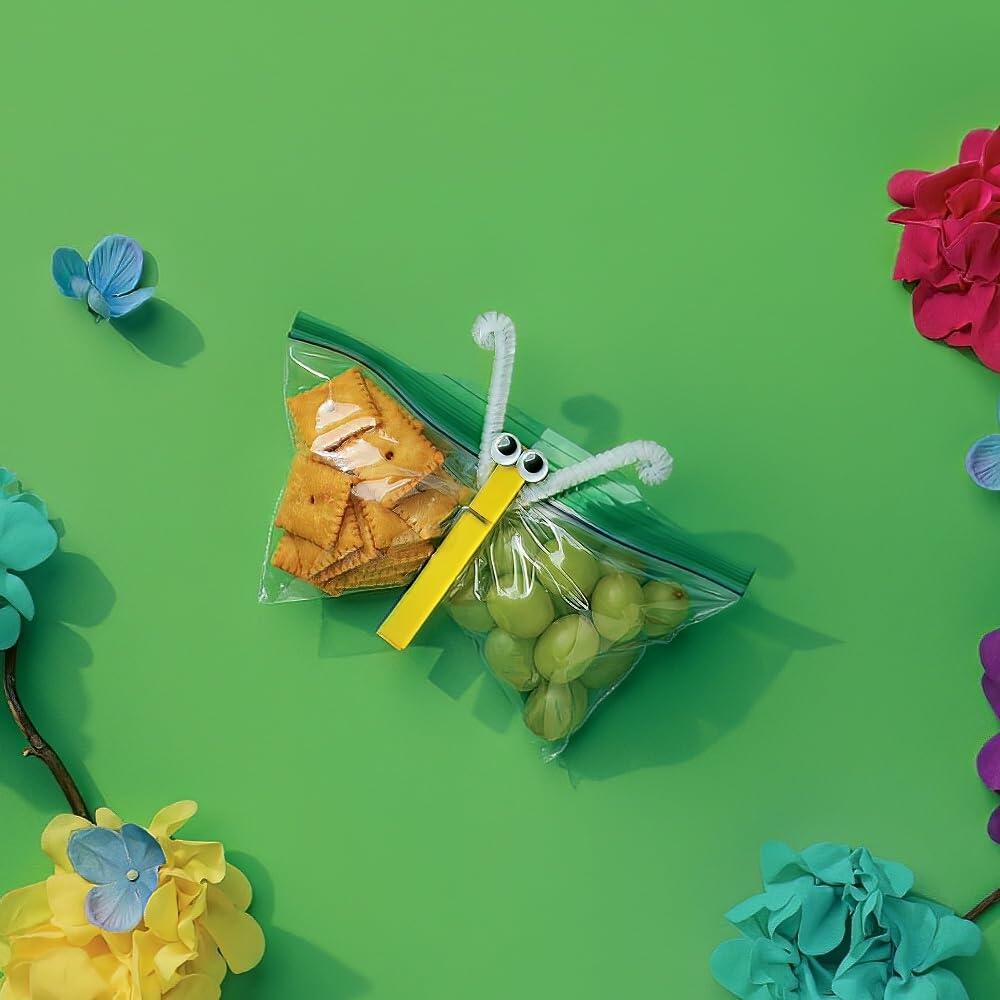 Ziploc Small Snack Bags Clear 90 Ct Polyethylene PE