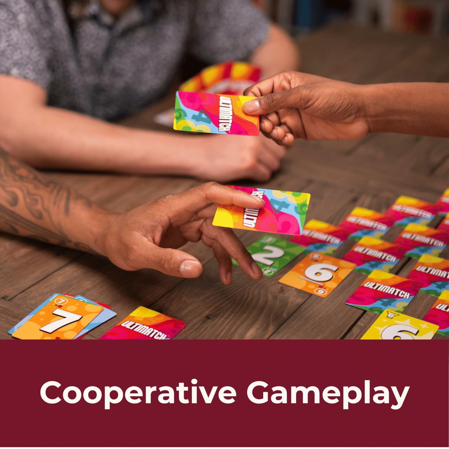 Fireside Games Ultimatch Cooperative Card Game Matching Colors & Numbers