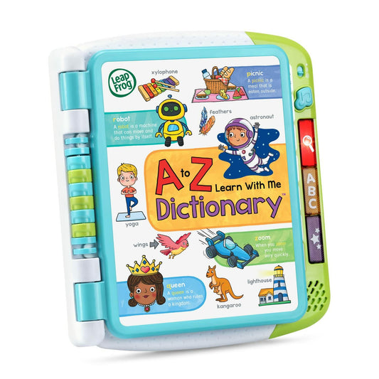 LeapFrog A to Z Learn with Me Dictionary Preschool Vocabulary Alphabet Phonics