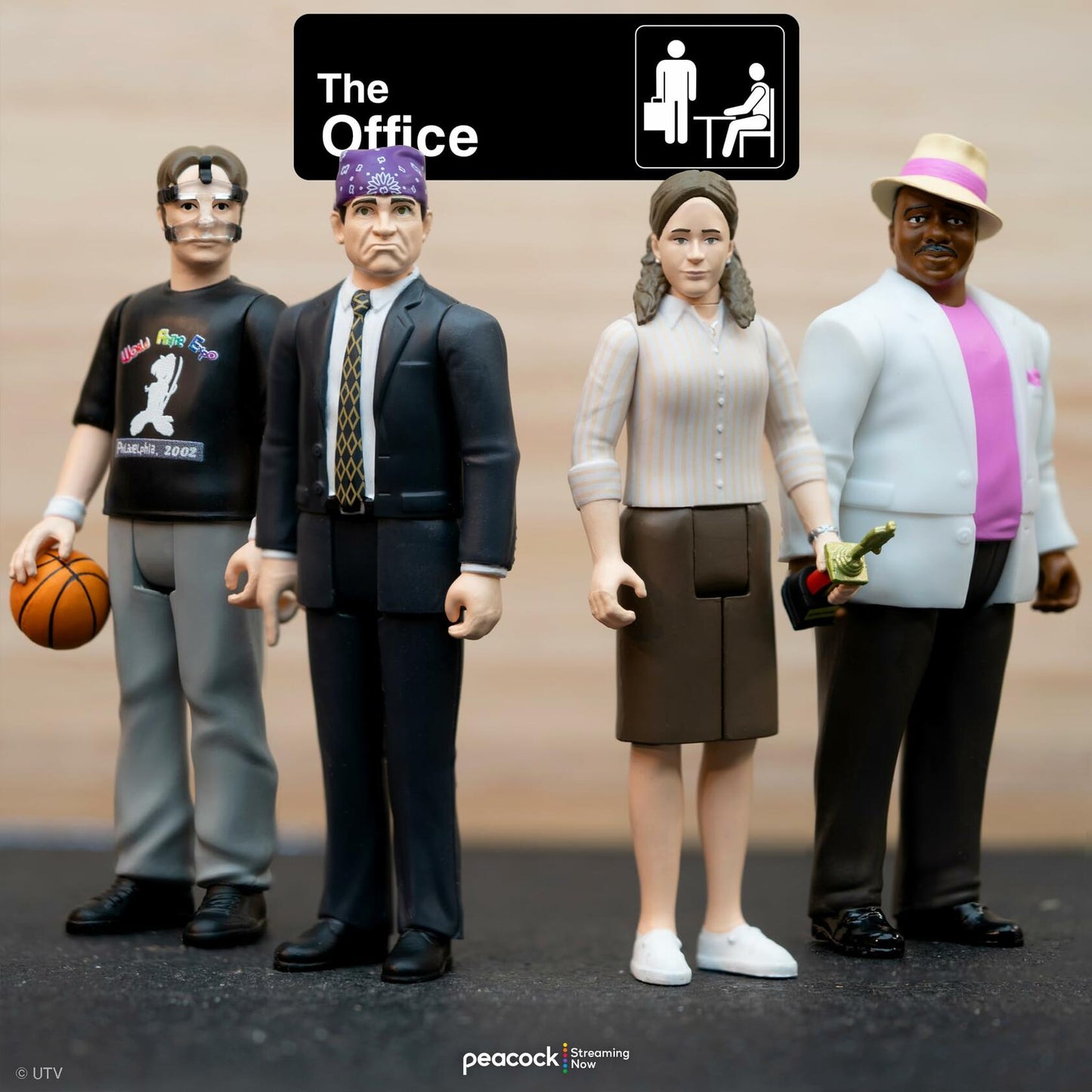 Super7 The Office Pam Beesly Dundie 3.75" Action Figure Accessory