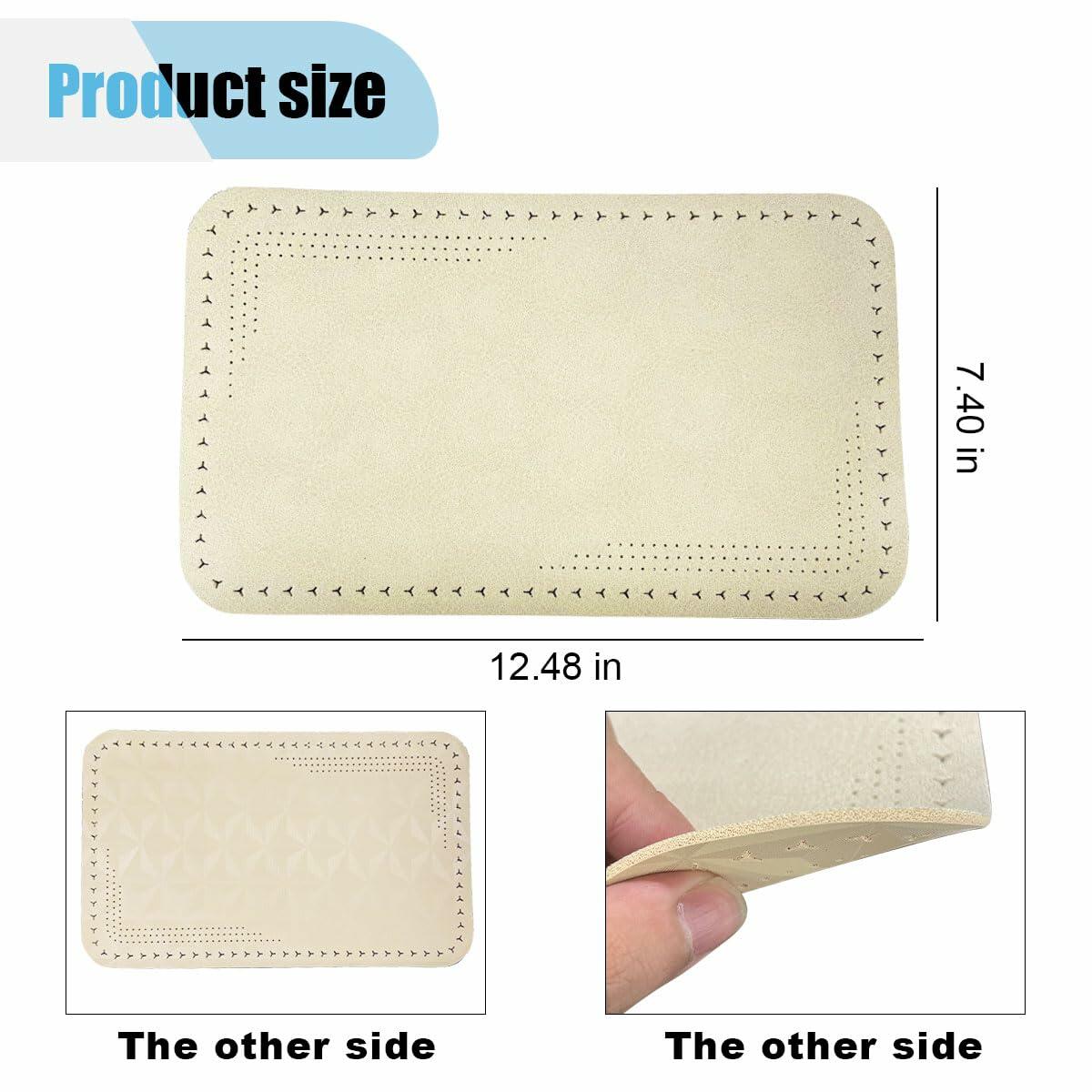LAINLOY Car Center Console Pad Leather Armrest Cover Universal