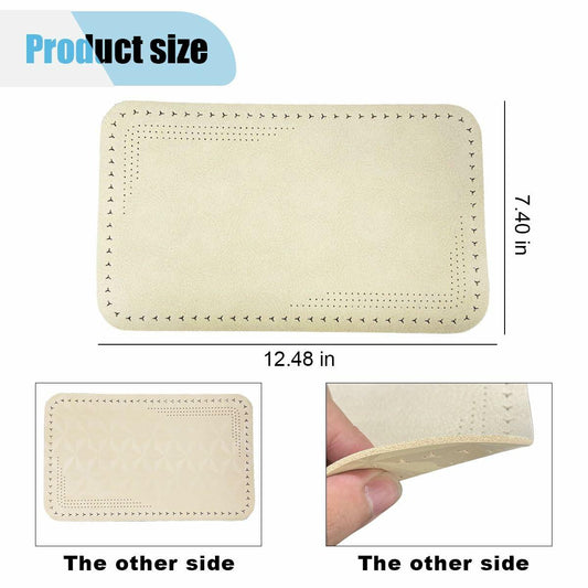 LAINLOY Car Center Console Pad Leather Armrest Cover Universal