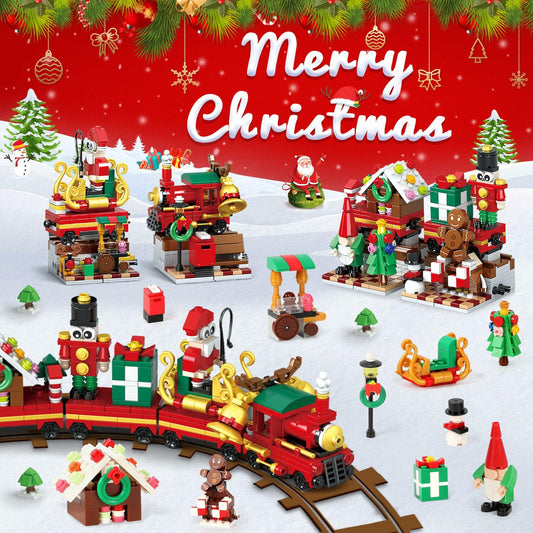 Advent Calendar 2024 Building Blocks Toys 24 Boxes Christmas Countdown