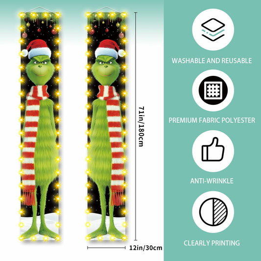 Christmas Decorations Merry Christmas Welcome Sign Winter Xmas Home Decor