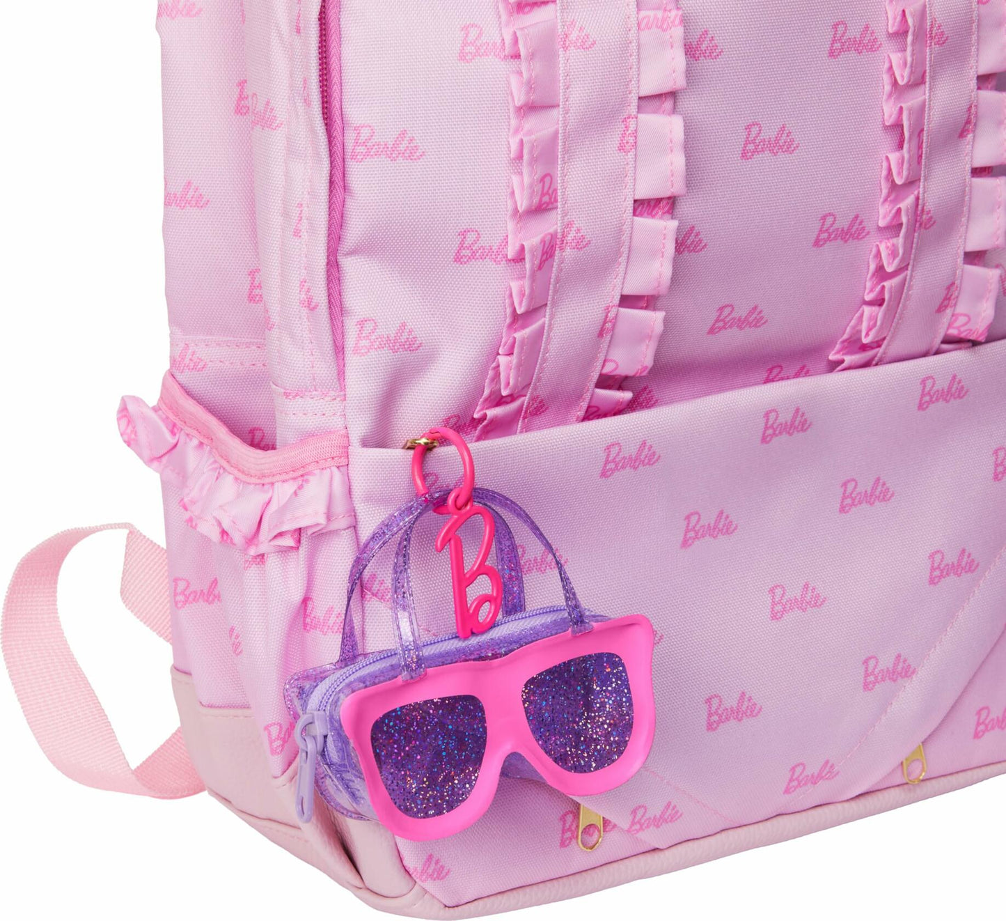 Barbie Deluxe Sunglasses Bag & Multicolor Gingham Dress Doll Clothes