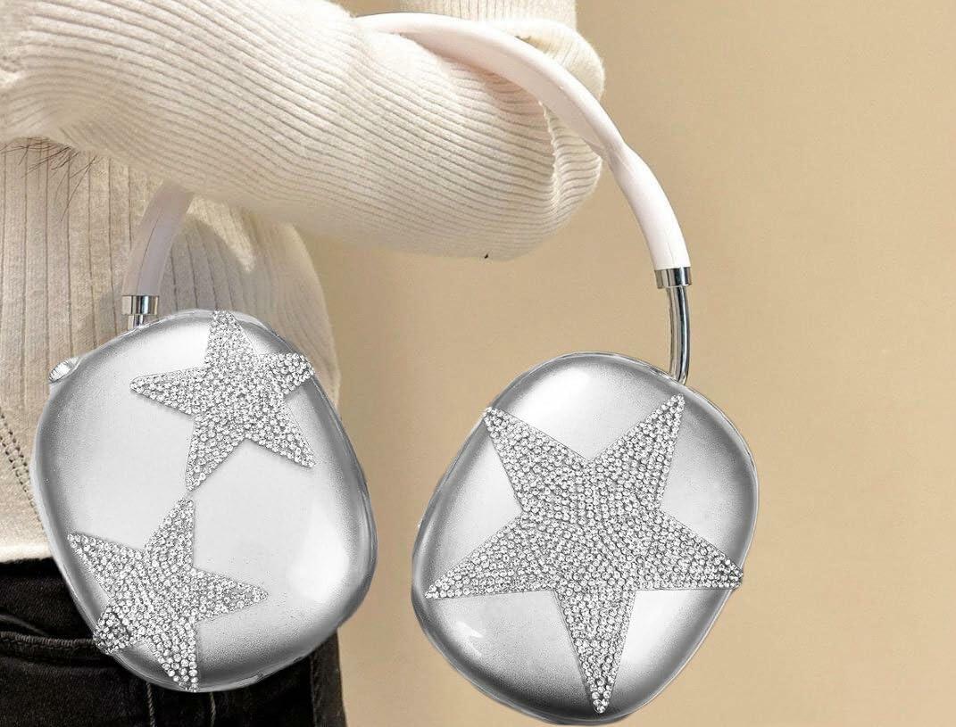 Case Cover for Apple AirPods Max 2024/2020 Shining Stars Soft Protective