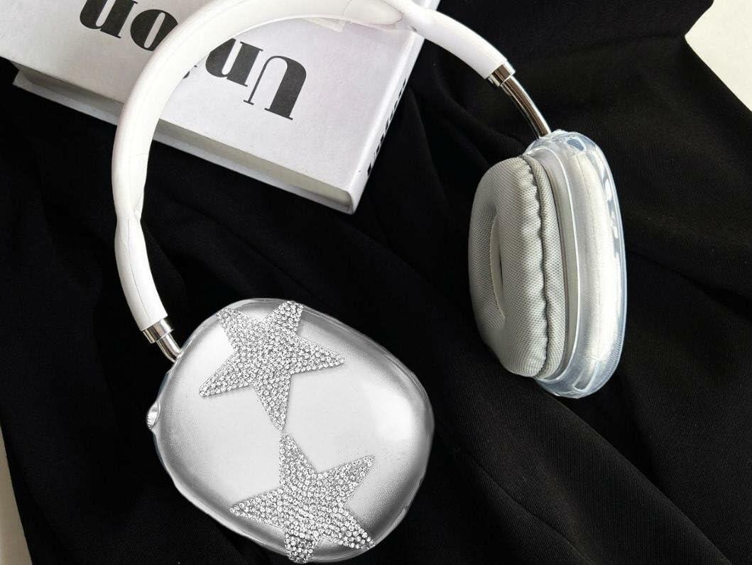 Case Cover for Apple AirPods Max 2024/2020 Shining Stars Soft Protective