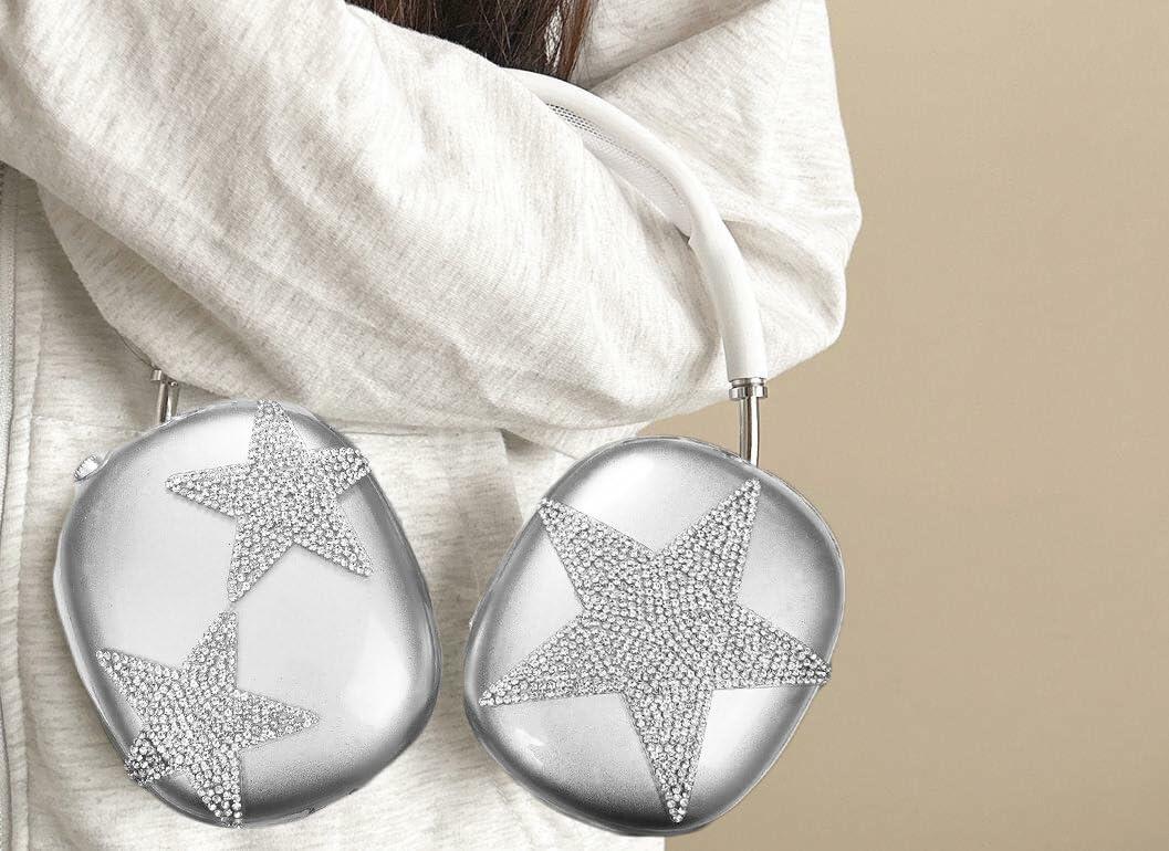 Case Cover for Apple AirPods Max 2024/2020 Shining Stars Soft Protective