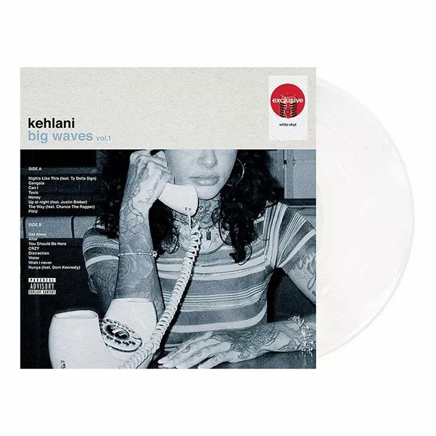 Kehlani Big Waves Vol 1 Exclusive Limited Edition Vinyl White
