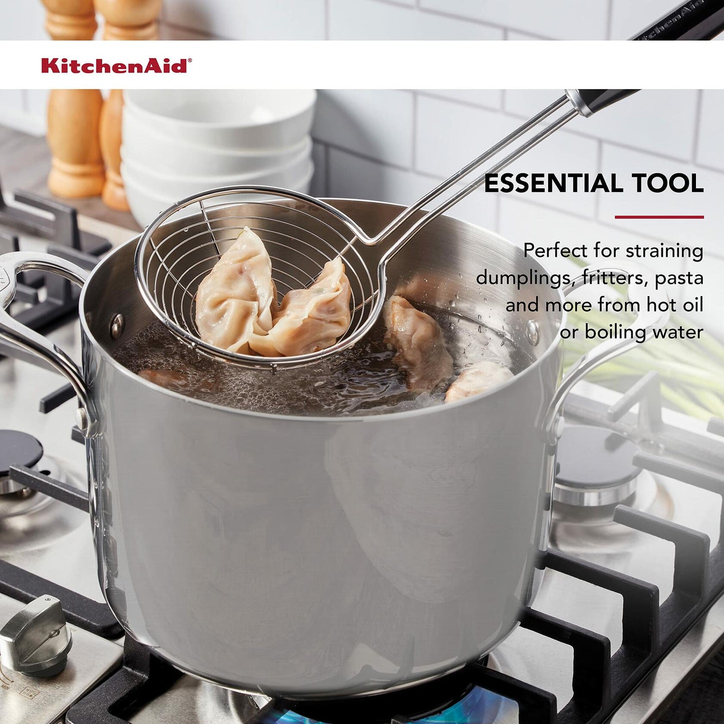 KitchenAid Classic Stainless Steel Asian Strainer KE010OHOBA