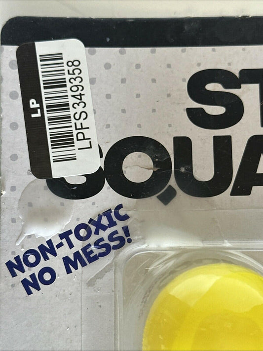 Toy Planet Fidget Stem Sticky Squash Balls Multi-Color Rubber Washable