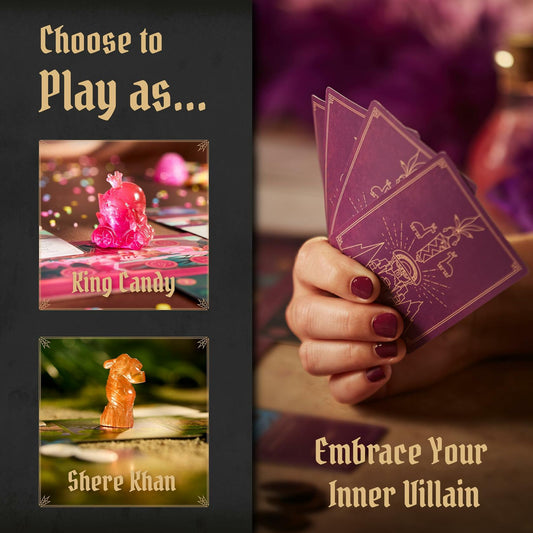 Ravensburger Disney Villainous Sugar & Spite Strategy Board Game King Candy