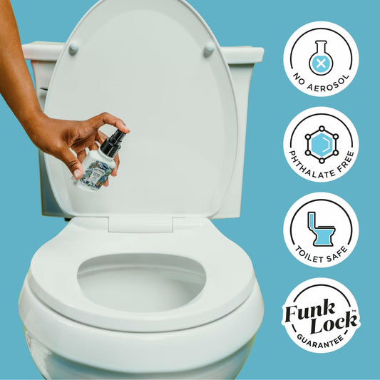 Poo-Pourri Toilet Spray Fresh Sea Salt Bergamot 2oz TSA Approved Size