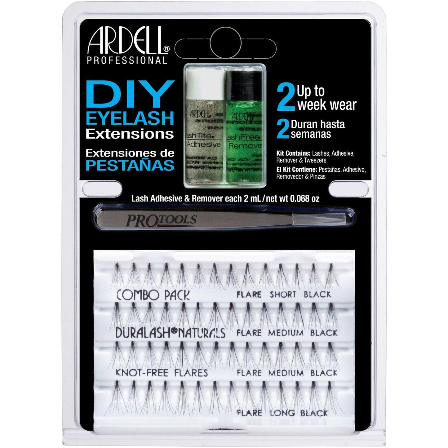 Ardell DIY False Eyelash Extensions Glue-On Kit