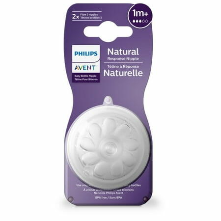 Philips Avent Natural Response Nipples Medium Flow 3 2pk