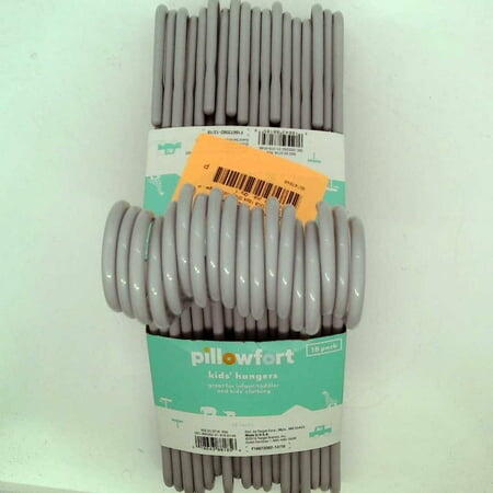 Pillowfort Kids Hangers 18pk Gray