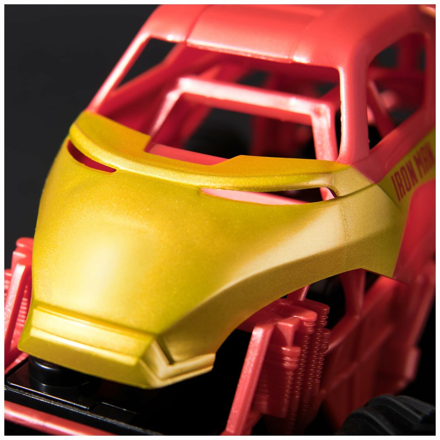 Monster Jam Marvel Iron Man RC Monster Truck 1:24 Scale Kids Toy