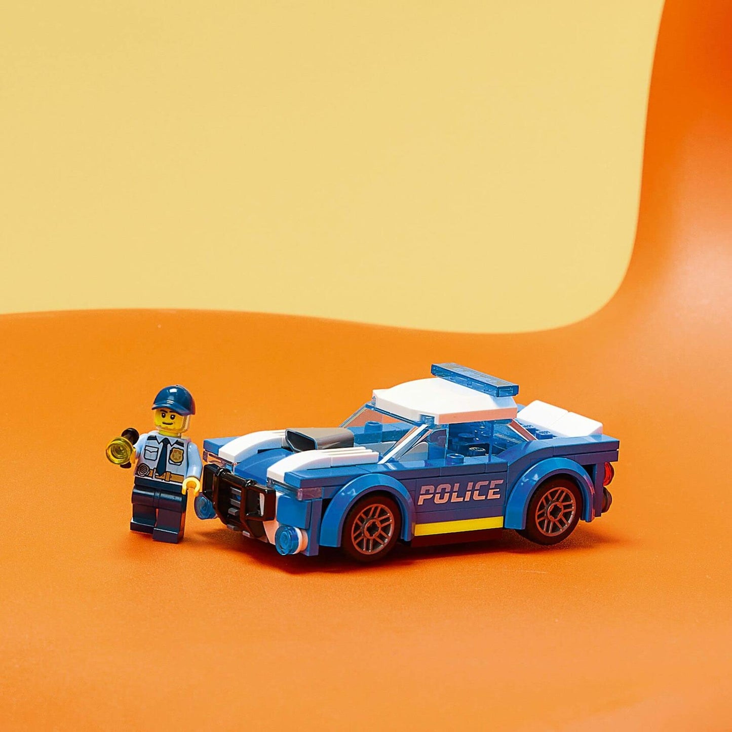 LEGO City Police Car 60312 with Officer Minifigure Blue 94 Pieces