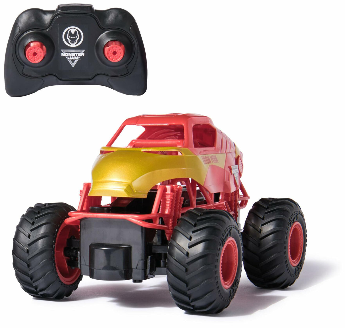Monster Jam Marvel Iron Man RC Monster Truck 1:24 Scale Kids Toy