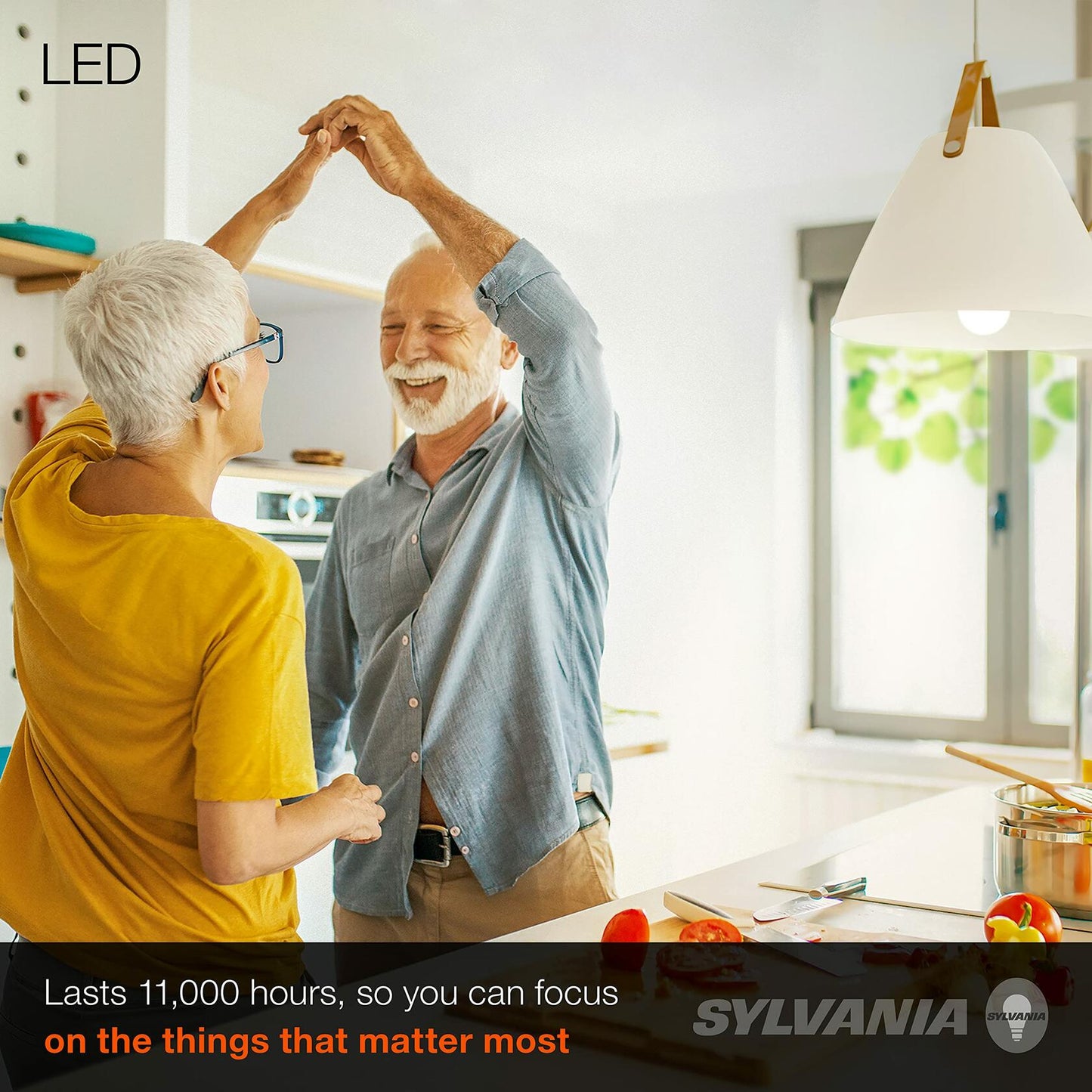SYLVANIA LED Light Bulb 75W Equivalent A19 12W Medium Base Daylight 1 Pack