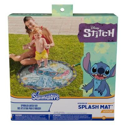 Disney Stitch Splash Mat Water Fun Toy Kids 1+ Blue