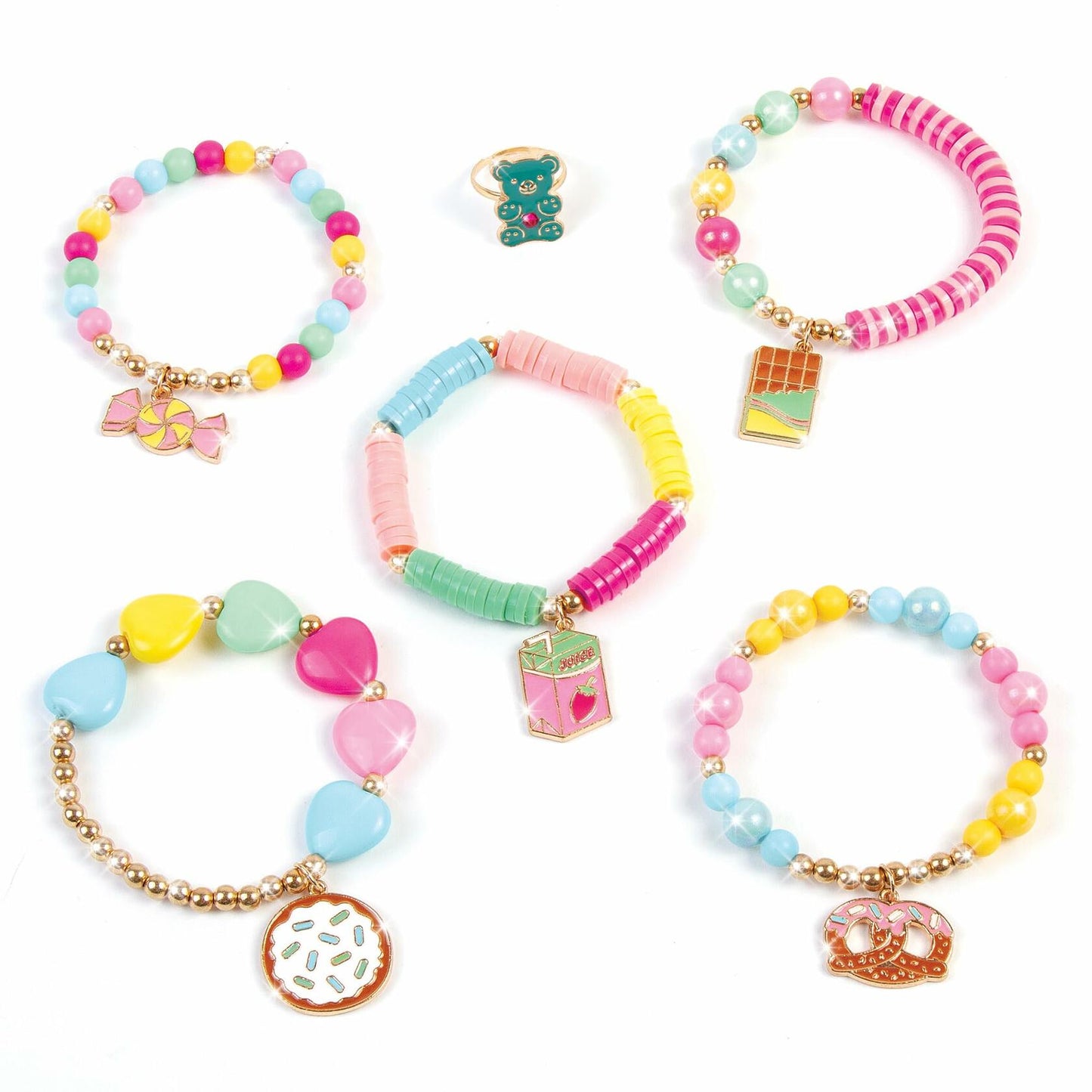 Make It Real Snackers Bracelet Kit Vending Machine Girls Kids 8+