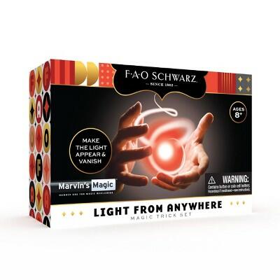 FAO Schwarz Lights From Anywhere Magic Trick Set Multicolor