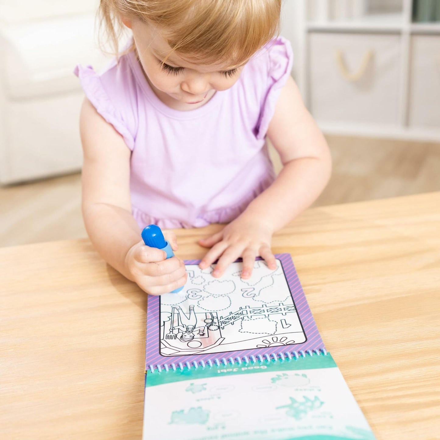 Melissa & Doug Ms. Rachel Water Wow! Color-Reveal Pad Early Learning Toy