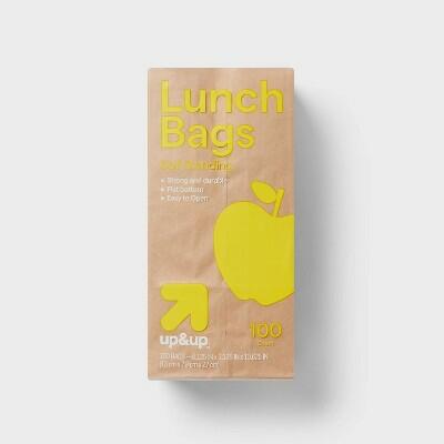 up&up Lunch Storage Bags Brown 100ct