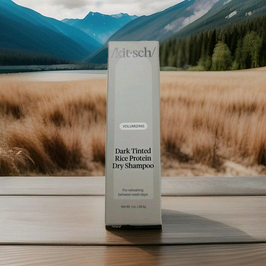 Kitsch Volumizing Rice Protein Dry Shampoo Dark Tinted Powder 1 fl oz