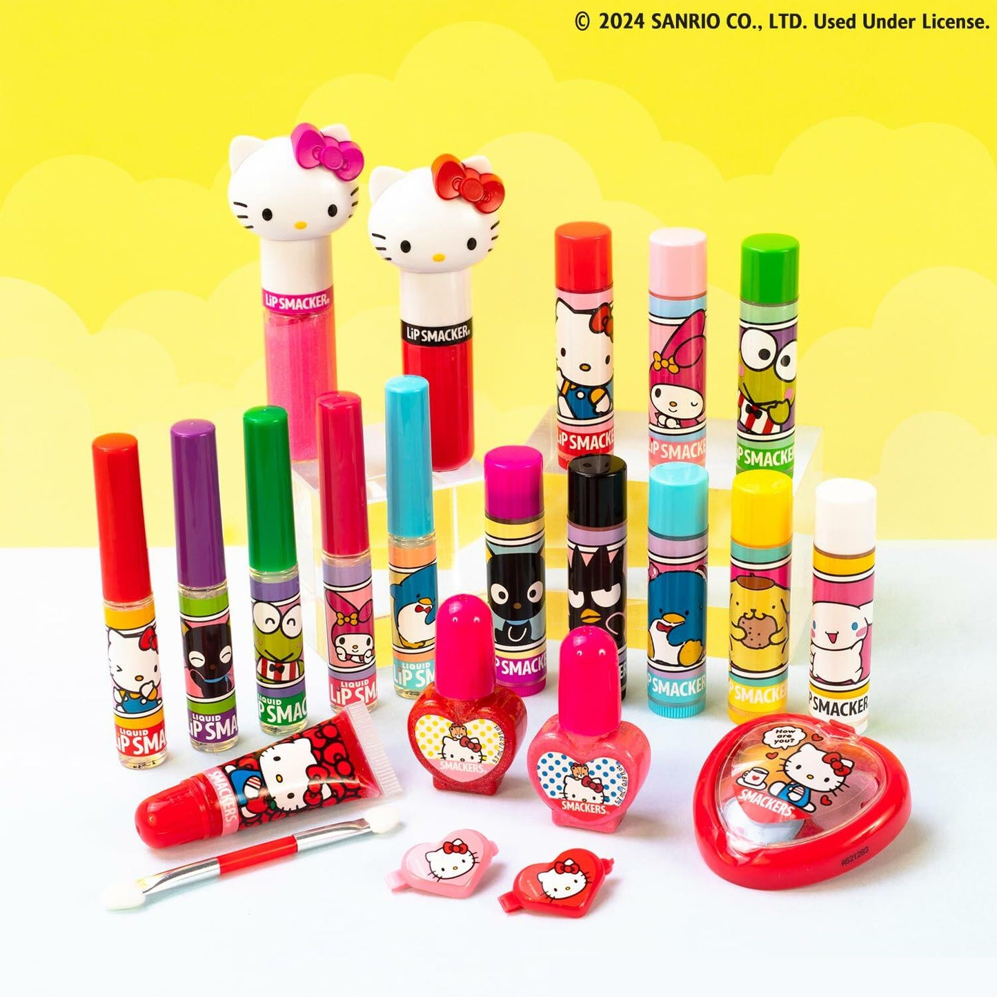 Lip Smacker Sanrio Hello Kitty & Friends 8-Piece Flavored Lip Balm Set
