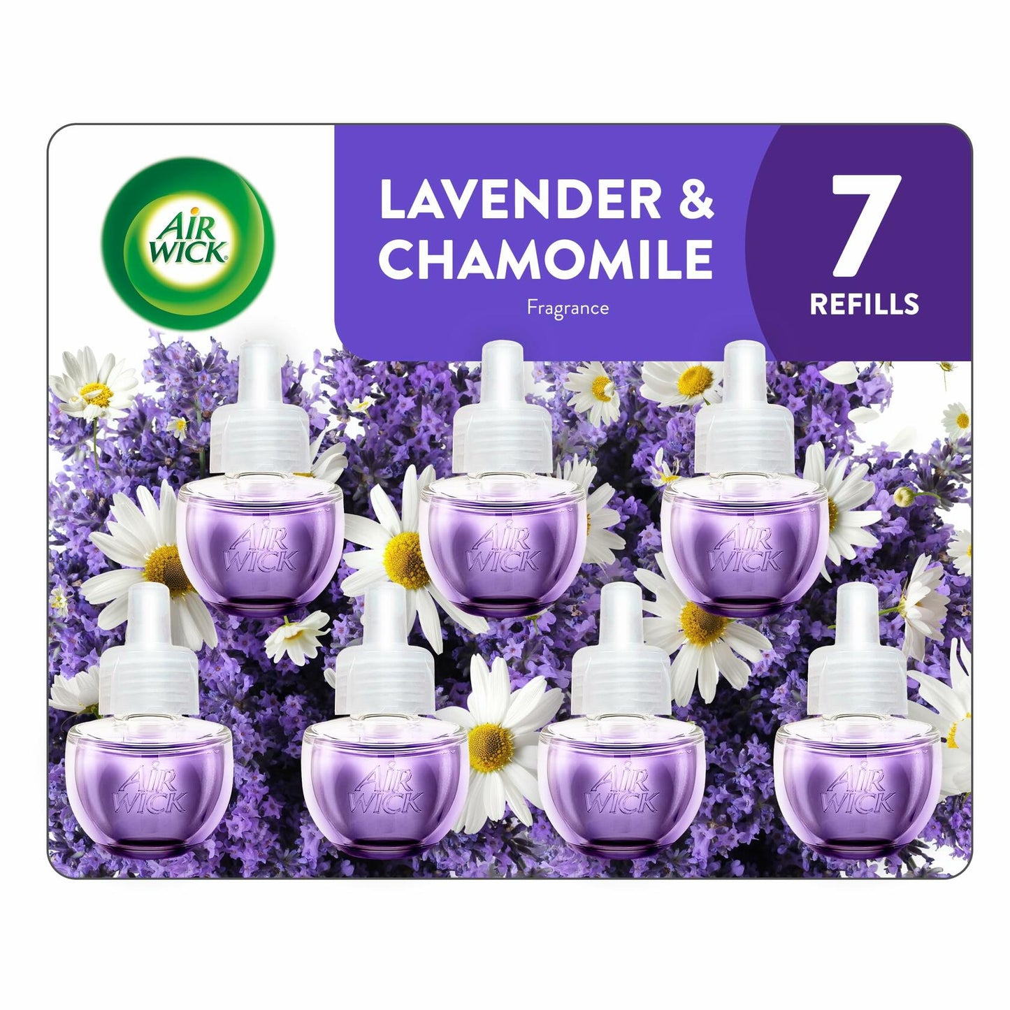 Air Wick Plug-in Scented Oil Refill Lavender Chamomile 7 ct Air Freshener