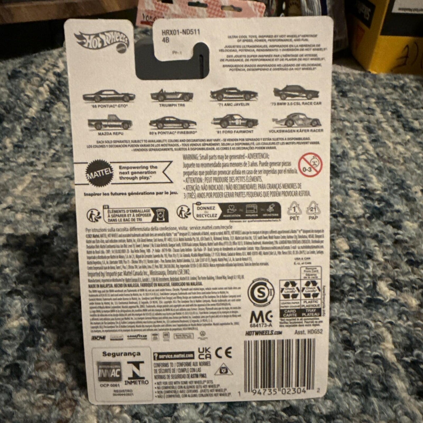 Hot Wheels Ultra Hots Triumph TR6 Copper White 1:64 Diecast Car 2024