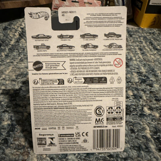 Hot Wheels Ultra Hots Triumph TR6 Copper White 1:64 Diecast Car 2024