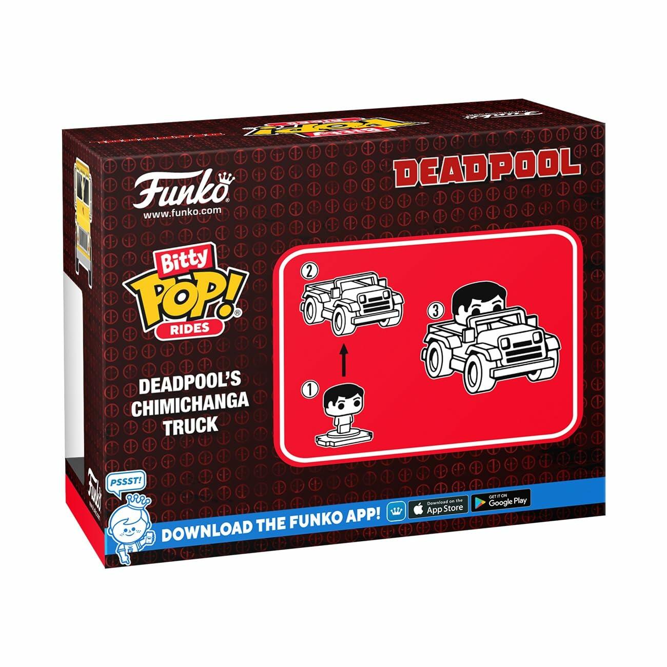 Funko Pop Marvel Deadpool Chimichanga Truck Bitty Ride Vinyl Figure