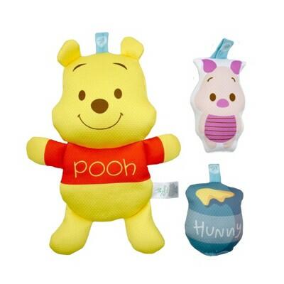 Disney Baby Winnie The Pooh Bath Set 3pc Bath Toys
