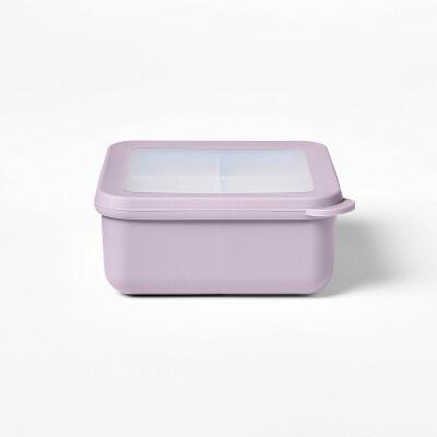 Figmint™ 28oz Snack Bento Food Storage Container Lavender Purple