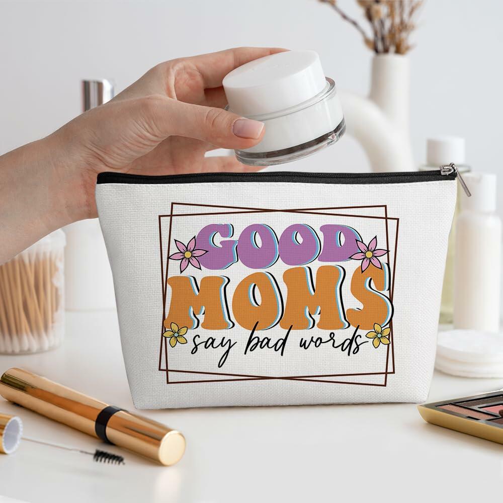 Retro Flower Makeup Bag Cosmetic Pouch Travel Toiletry Bag for Women