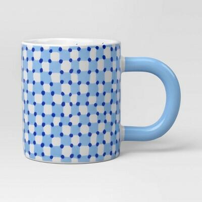 Room Essentials Stoneware Feliz Dia Papa Mug 16oz Blue