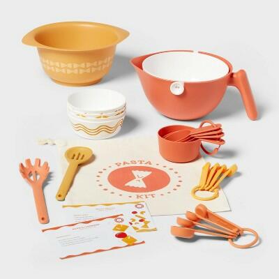 Pillowfort Kids 23pc Pasta Dinnerware Set - Complete Kids Dinnerware