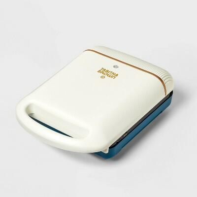 Tabitha Brown Non-Stick Indoor Grill Dark Teal Blue for Target