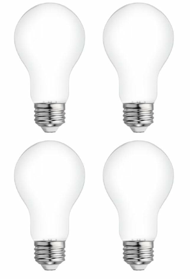 GE Refresh HD LED 60W A19 Daylight Bulbs 4 Pack General Purpose