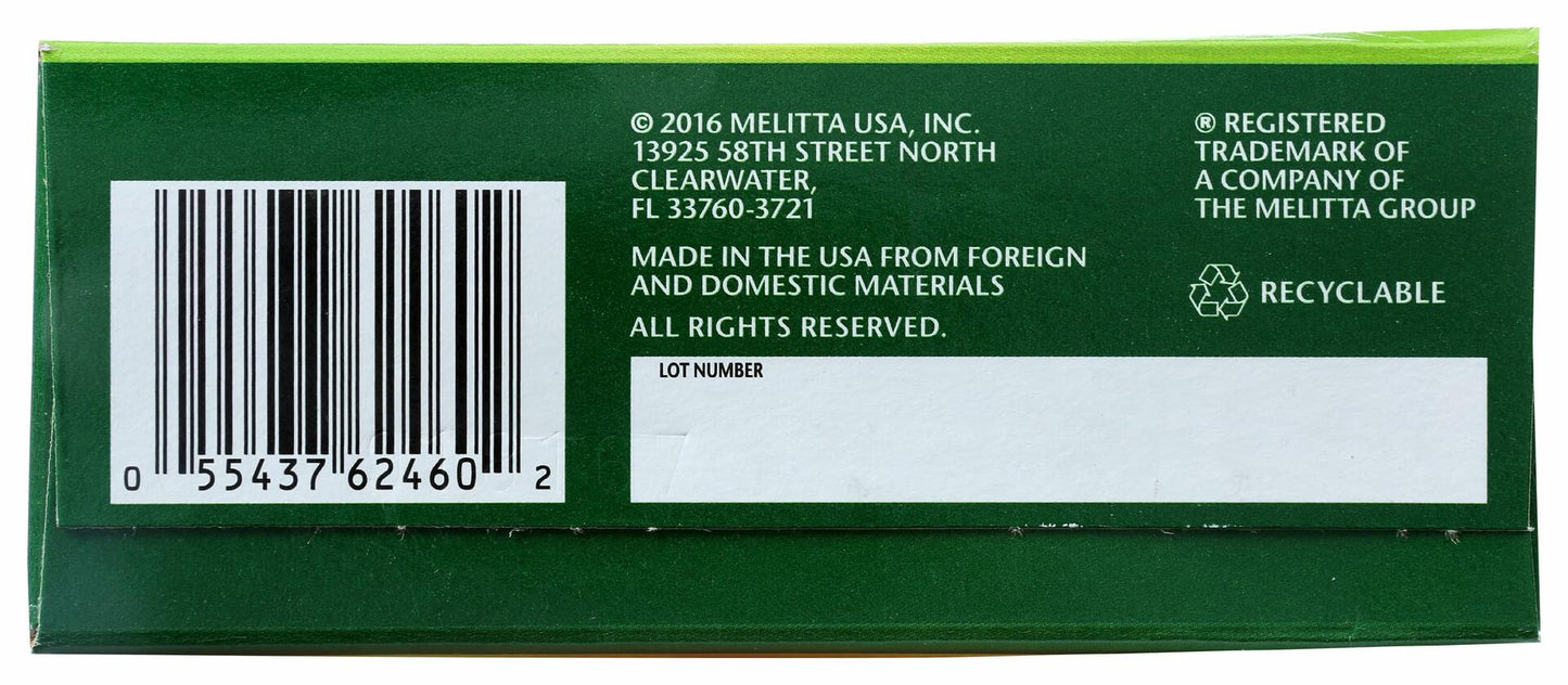 Melitta #4 Cone Coffee Filters Unbleached Natural Brown 100 Count