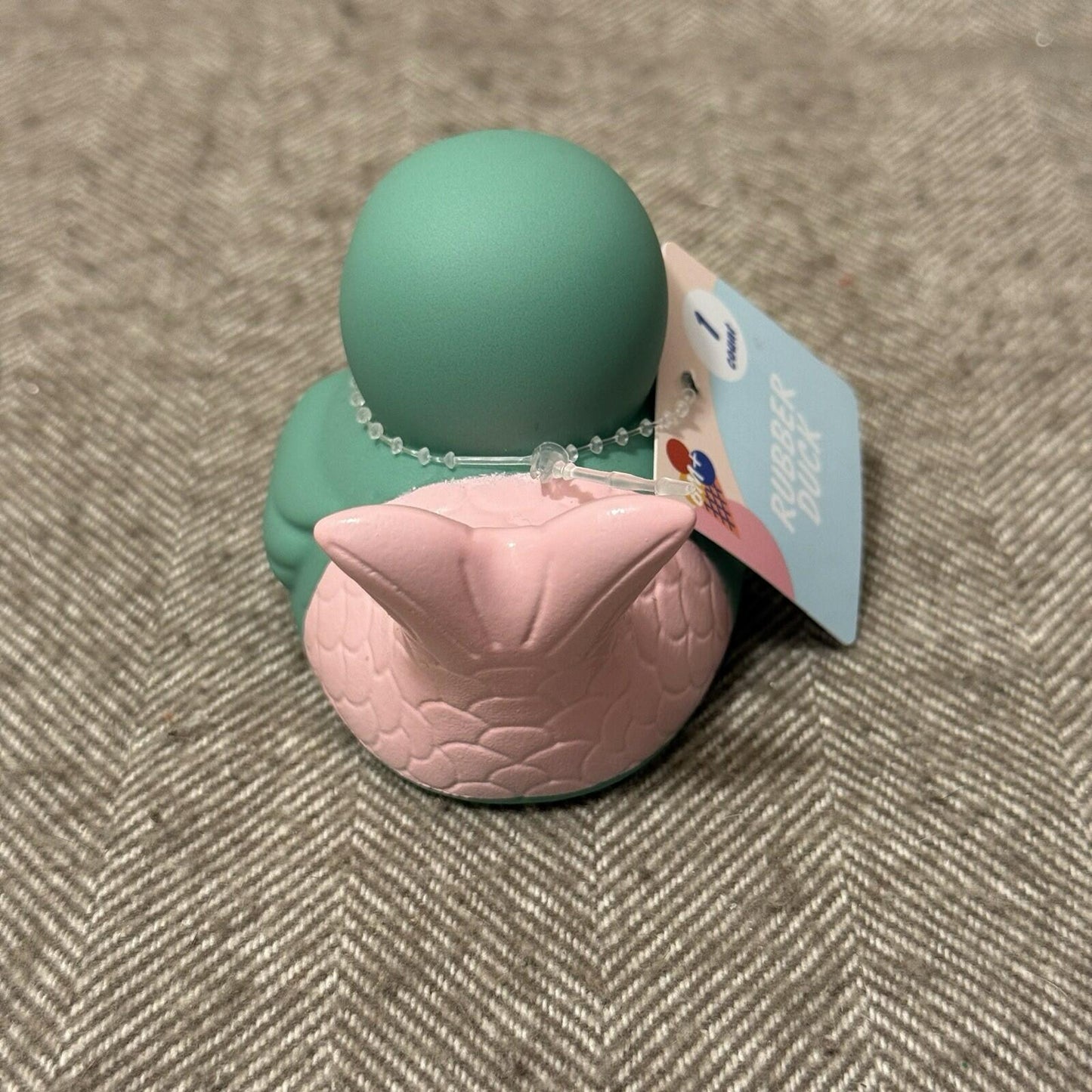Target Bullseye's Playground Mermaid Rubber Duck 2.5" Figurine Plastic